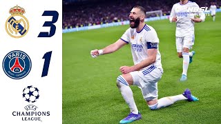 PSG vs Real Madrid Extended Highlights  Round of 16  Leg 1  CBS Sports Golazo [upl. by Secnarf182]