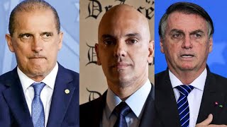 Onyx Lorenzoni fala sobre o fim de Alexandre de Moraes e Agradece a Bolsonaro [upl. by Arita]