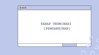 tahap terakhir konseling individu tugas behavioristik [upl. by Votaw]