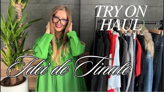 TryOn Haul  11 Ținute de toamnă  Zara Mango Bershka Stradivarius Kik etc  Bianca Ida Spanu [upl. by Aruam394]