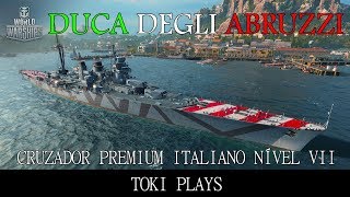 World of Warships  Melhores Momentos  Abruzzi [upl. by Delastre645]