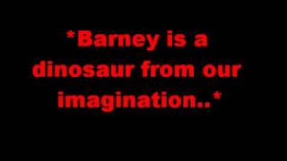 barney is a dinosaur lyrics [upl. by Aniham]