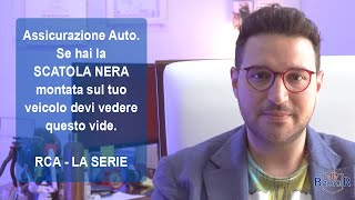 Assicurazione auto a cosa serve la scatola nera Quali sono le differenze sulle varie scatole [upl. by Cicenia]