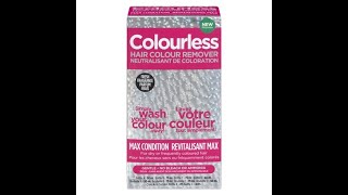 Colourless Hair Color Remover [upl. by Lerrad553]