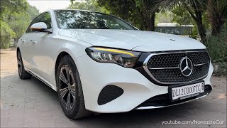 MercedesBenz EClass E 200 LWB 2024 ₹785 lakh  Reallife review [upl. by Hazlett]