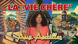 ANTILLES FRANÇAISES  COMPRENDRE LA VIE CHÈRE BÉKÉS MARGES OCTROI DE MER COUTS DES TRANSPORTS [upl. by Ynor]