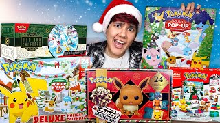 I Bought EVERY Pokémon Advent Calendar So You Dont Have To Honest Review [upl. by Nilram671]