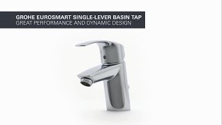 GROHE Eurosmart – basin tap in a modern design [upl. by Collins]