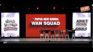 Wan Squad  Papua New Guinea  Gold Medalist Adult Division  2024 World Hip Hop Dance Championship [upl. by Jeanette254]