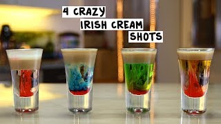 Four Crazy Irish Cream Shots [upl. by Judith]