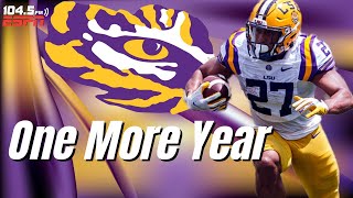 FULL INTERVIEW LSU RB Josh Williams Talks Garrett Nussmeiers Potential New Offensive System [upl. by Hnaht]