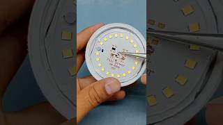 how to repair a led bulb at home shorts diy repairing hack diyprojects experiment led [upl. by Salvay]