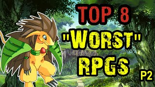 Top 8 Worst RPGs  Part 2 [upl. by Tnairb]