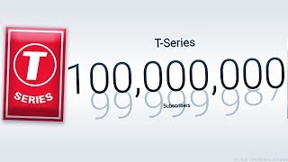 TSeries Hitting 100 Million Subscribers FOOTAGE [upl. by Ainirtak]