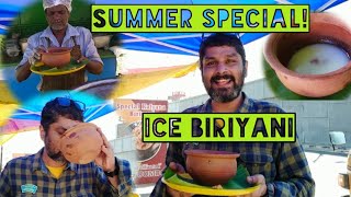 Kulu Kulu Ice Biriyani must try for this summer at Velachery food travel chennai vlog youtube [upl. by Thaddaus]