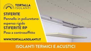 STIFERITE RP Posa a controsoffitto con telaio metallico [upl. by Tierza753]