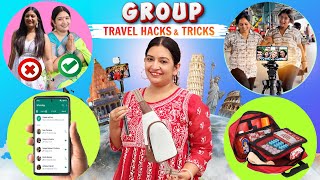 Last Minute Group Travel Hacks  TIME and Money Saving HACKS You Must Know  CookWithNisha [upl. by Corie]