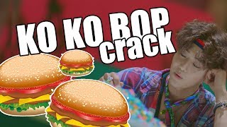 EXO  KOKOBOP CRACK Baekhyun doesnt have a mullet [upl. by Meihar]