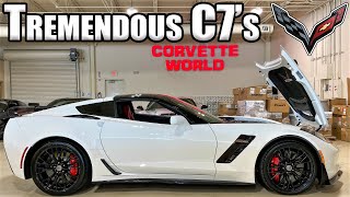 Tremendous C7s at Corvette World [upl. by Zennas]