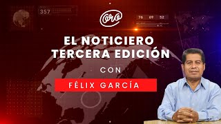 El Noticiero Tercera Emisión con Félix García a través de La Mejor Oaxaca 01112024 [upl. by Jaimie]