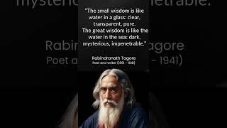 Rabindranath Tagore Quotes on Life Love and Wisdom [upl. by Ilecara]