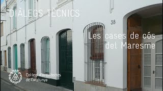 Diàlegs tècnics AADIPA Les cases de cós del Maresme 06072017 [upl. by Strephonn]