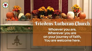 October 13 2024 Friedens Lutheran Church Myerstown PA Live Stream [upl. by Siletotsira]