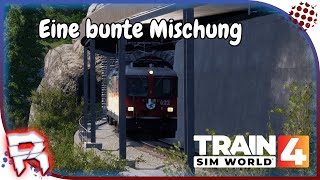 🚂Eine bunte Mischung🚂 Train Sim World 4 TSW4 666 Arosalinie Chur  Arosa Route [upl. by Yevette]