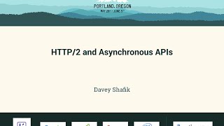 Davey Shafik  HTTP2 and Asynchronous APIs  PyCon 2016 [upl. by Rivi49]