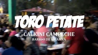 EL TORO PETATE CALKINI CAMPECHE 2016 CARNAVAL KILAKAN [upl. by Flanders]