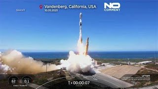 Space X Falcon 9 Launches 22 Starlink Satelites into Orbit [upl. by Nwahsyar]