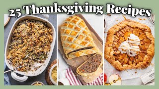 25 MustTry Thanksgiving Recipes 😋 [upl. by Okin]