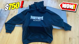 I bought the Fortnite Balenciaga Merch so you dont have to Full Review [upl. by Dowzall]