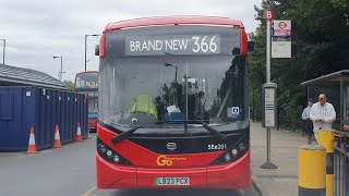 BRAND NEW ALLOCATION Enviro 200 EV Buses On Route 366  Observations  New Interior Tour [upl. by Bashemath]