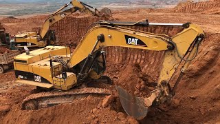 Wheel Loaders Heavy Transports Excavators And Construction Sites  Heavy Machinery Movie [upl. by Gladwin852]