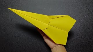 proceso de fabricación de aviones de papel  Dobla el papel para formar un avión [upl. by Nelaf]