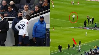 DISRESPECTFUL Ndombele Booed Off by Tottenham fans and storms down the tunnel [upl. by Sy]