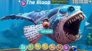 the Bloop Zoonomaly monster New shark unlock full upgrade New coming soon update Hangry shark world [upl. by Aimehs726]