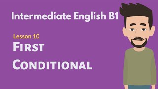 Intermediate English Conversation 10 First Conditionals [upl. by Odette]