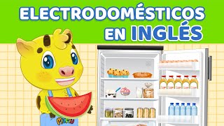 INGLÉS PARA NIÑOS  ELECTRODOMÉSTICOS EN INGLÉS  CLASE DE INGLÉS AMIGO MUMU [upl. by Eiramac]