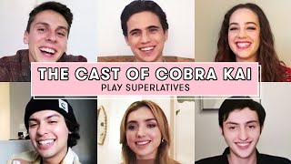 The Cobra Kai Cast Debates Whos the Most Awkward the Best Dancer amp More  Superlatives  Seventeen [upl. by Weywadt]