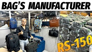 Bag Manufacturer from Mumbai  Quality bags wholesale  bag wholesale market  Kamron bag [upl. by Benedikta]