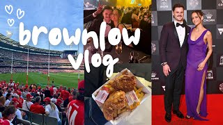 BROWNLOW amp GRAND FINAL  weekly vlog 🤍✨ [upl. by Siuqcram]