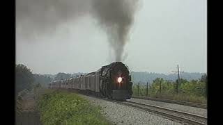 Norfolk amp Western 1218 steam train clip [upl. by Ssyla]