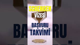 2024te Schengen Vizesi Kaç Günde Çıkar schengenvizesi shorts [upl. by Stewart]