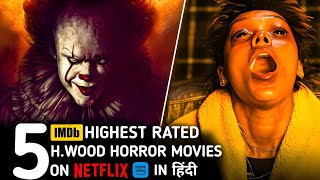 Top 5 Hollywood Horror Movies in Hindi with IMDb Rating  MustWatch Scary Films [upl. by Anotyad666]