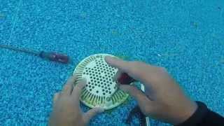 How To Detect and Temporarily Repair a Swimming Pool Leak  Main Drain [upl. by Kiran]