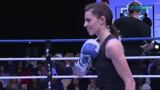 SAVATE boxe française  Finale France Elite A 2023  Fanny SERENA vs Alice BODEVEIX [upl. by Rehptosirhc]