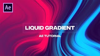 Fluid Gradient Animation in After Effects  After Effects Tutorial [upl. by Eletnahc]