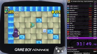 Froggers Adventures Temple of the Frog Speedrun New PB 3202 [upl. by Lezned]